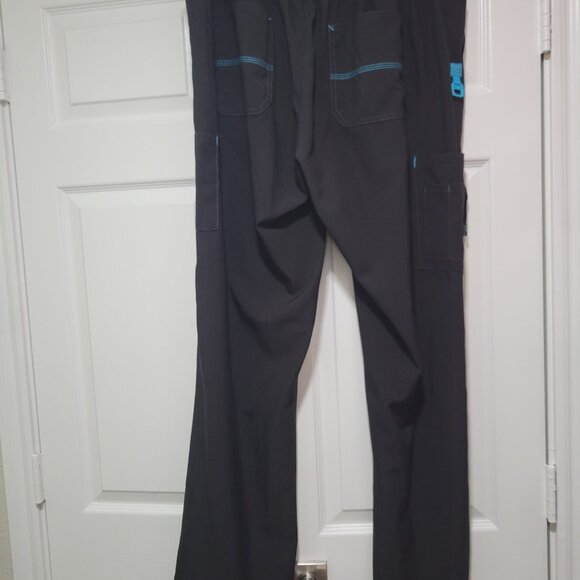 Carhartt Women's Force Black Scrub Bottoms Large - Picture 5 of 5